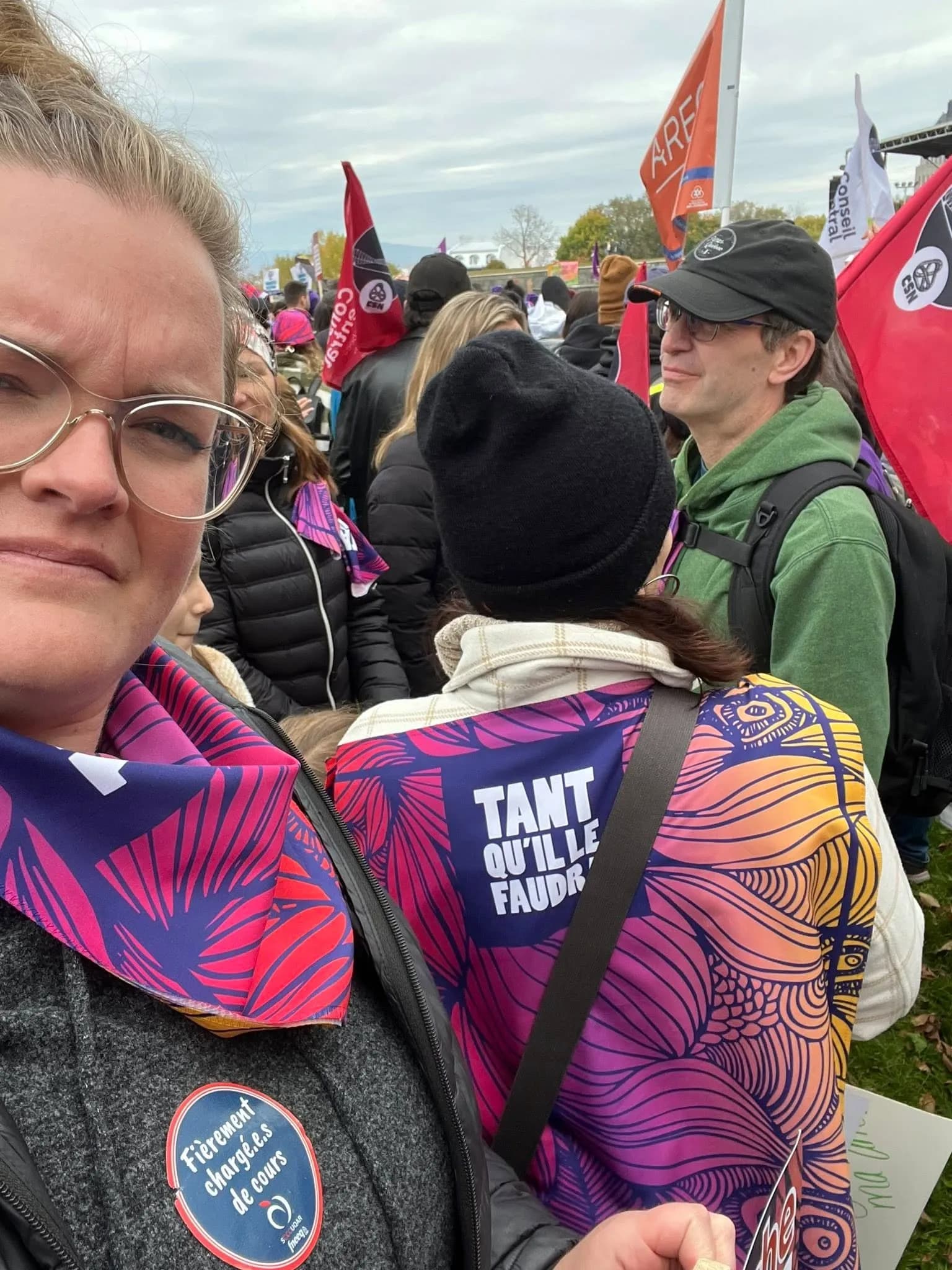 Vie syndicale - Portrait de dos